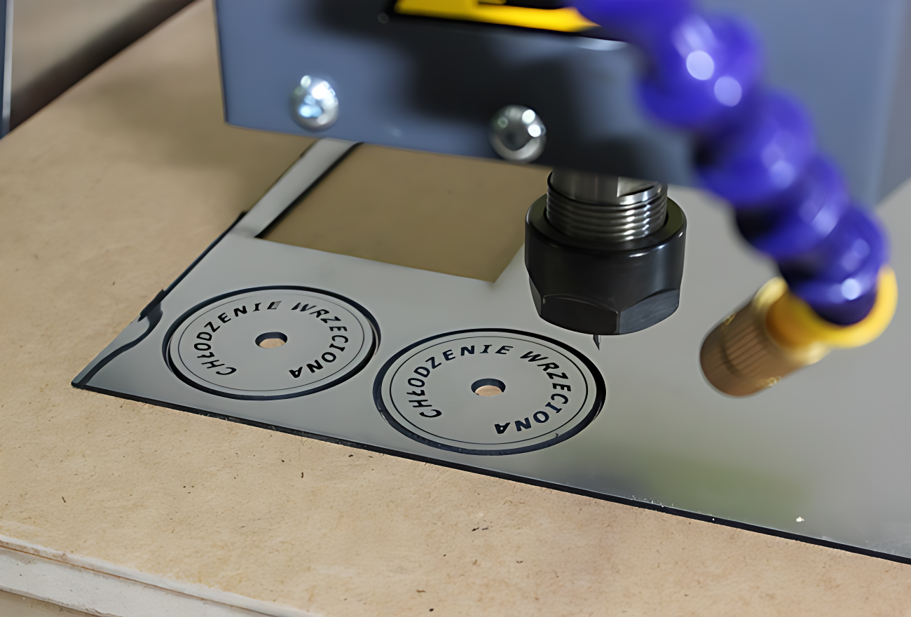 Elementy konstrukcyjne polskiej frezarki CNC Certus